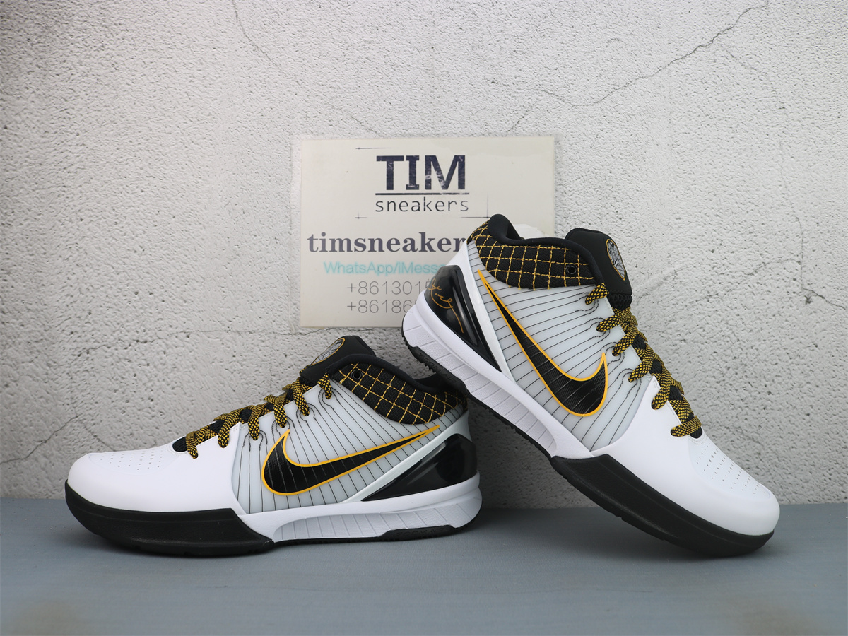 GX Batch Nike Kobe 4 Protro White Black Del Sol AV6339-101
